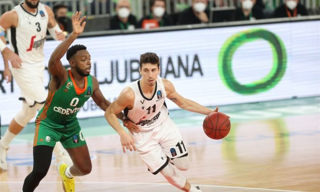 La Virtus Bologna vince col brivido a Lubiana: Cedevita Olimpia battuta 101-104