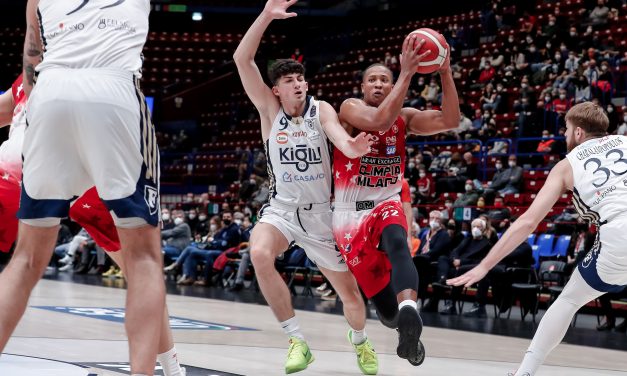Troppa Olimpia per la Fortitudo: Milano scappa nel secondo tempo e vince 74-64