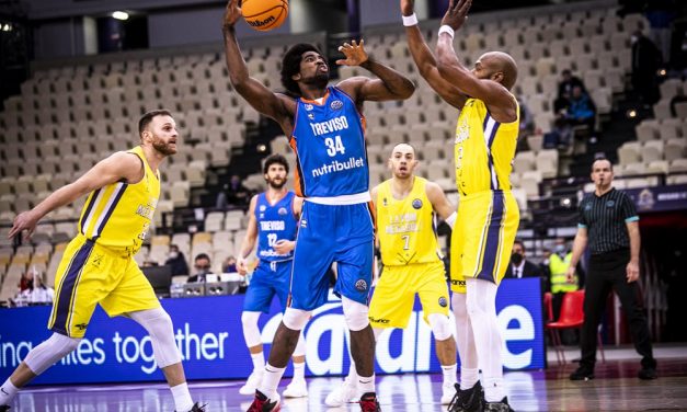 Le pagelle di Lavrio-Treviso: Jones ed Imbrò i fattori della Nutribullet, bene anche Russell, non basta Mouratos al team greco