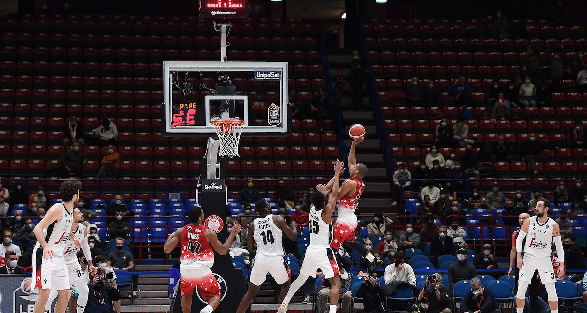 MILANO VINCE LA PARTITA DELL’ANNO: BOLOGNA SI ARRENDE SOLO ALL’OVERTIME