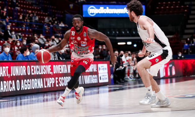 Milano, contro la Virtus il miglior Grant della stagione 20 punti e 27 di valutazione