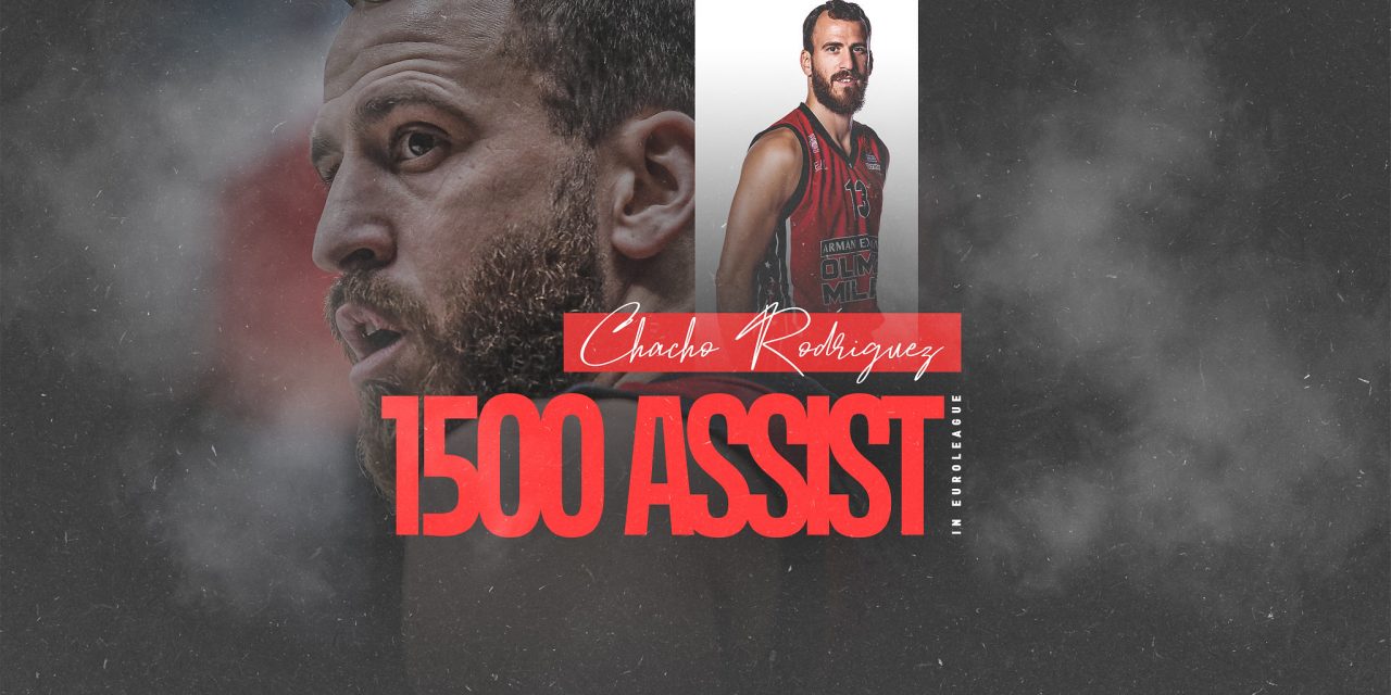 Milano, Sergio Rodriguez raggiunge quota 1500 assist in Euroleague