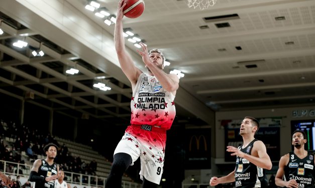 Milano supera una coriacea Trento: 79-73