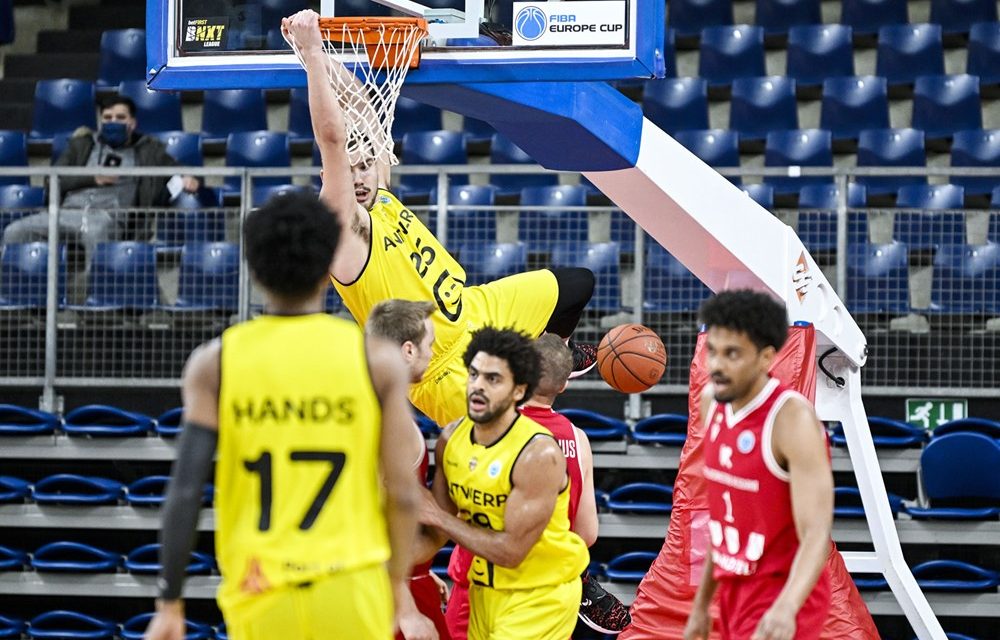 Reggio Emilia umiliata in Belgio. Sconfitta ad Anversa per 101-59