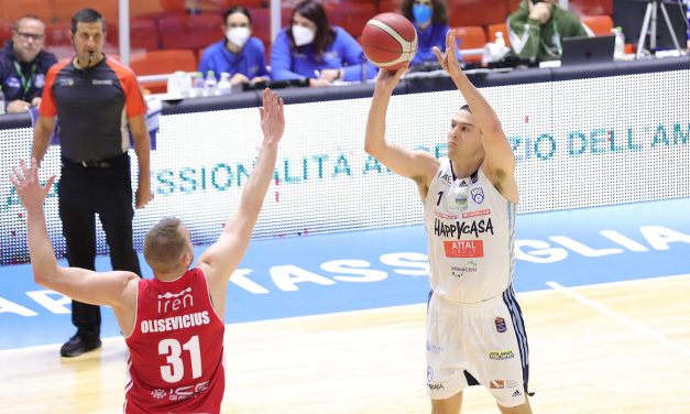 Brindisi torna al successo in LBA, sconfitta Reggio Emilia 89-75