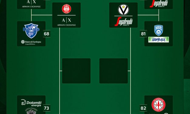 Domani le semifinali Brescia e Tortona cercano l’impresa contro Milano e Virtus Bologna