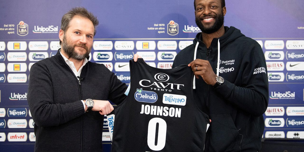 Trento, Johnson: “Porterò esperienza e leadership”