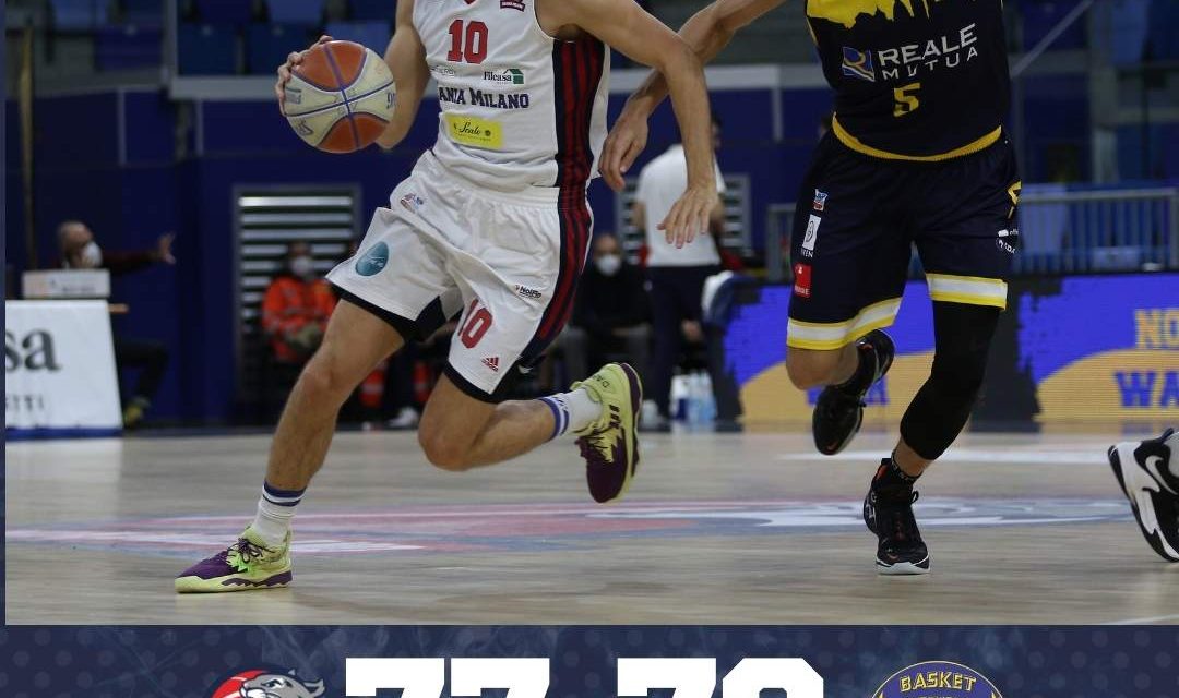 L’Urania Milano cala il tris, sconfitta in rimonta Torino 77-73