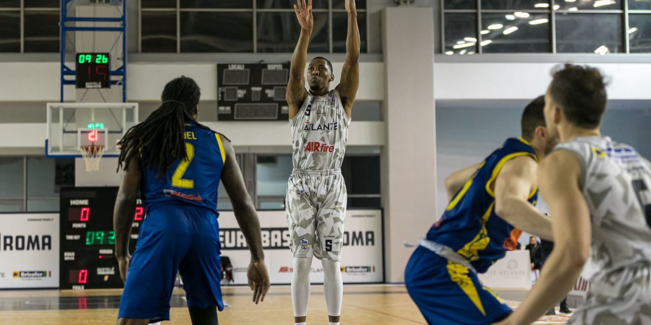 Scafati sconfigge l’Eurobasket Roma, finisce 82-109 al Palasport di Guidonia Montecelio