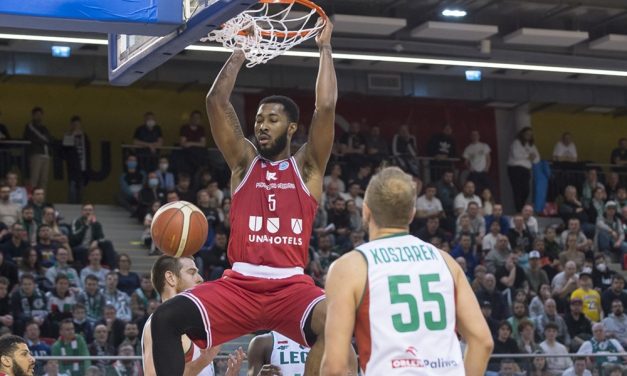 Reggio Emilia vince gara 1 dei quarti di finale di FIBA Europe Cup, sconfitto il Legia Varsavia 68-71