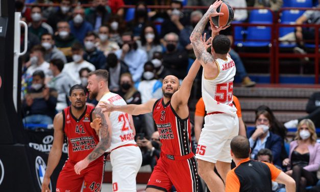 Le pagelle di Milano-Monaco: Mike James fa valere la legge del lex, dominante Donta Hall, non basta Shields ai meneghini