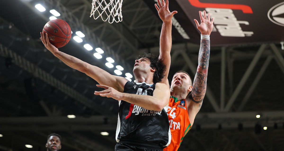 Il Cedevita Olimpija Lubiana passa alla Segafredo Arena, sconfitta la Virtus Bologna 74-86