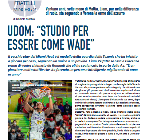 BM79 – Liam Udom, sulle orme del fratello Mattia