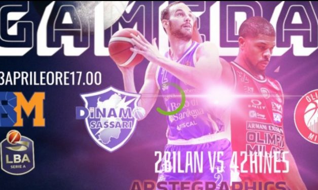 Il GameDay di BM è Sassari-Milano: fari puntati sotto canestro con la sfida Bilan-Hines