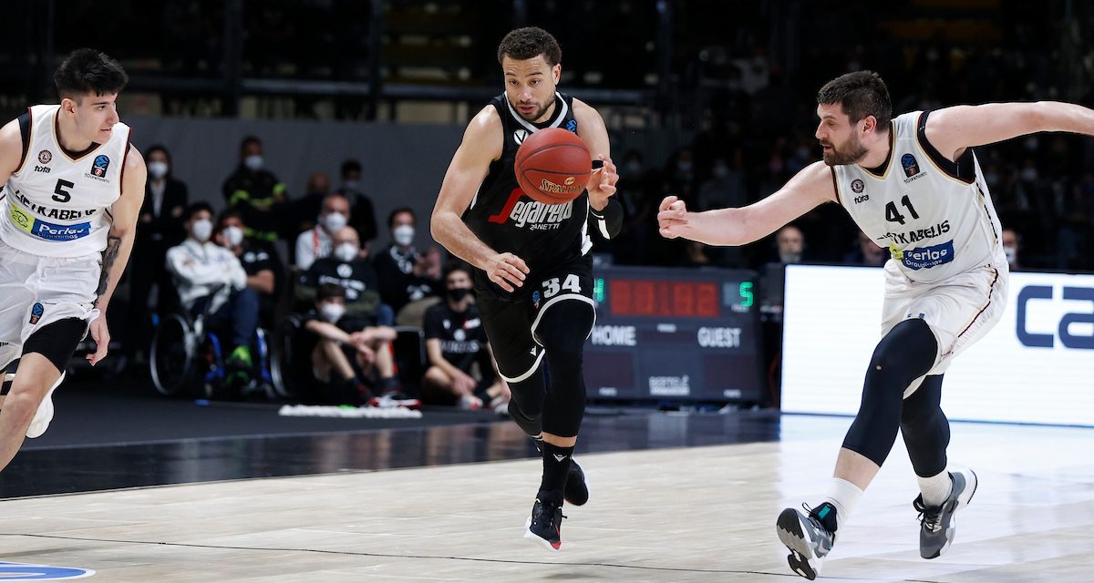 Le pagelle di Virtus Bologna-Lietkabelis: Weems glaciale, Jaiteh dominante, non basta Maldunas ai lituani