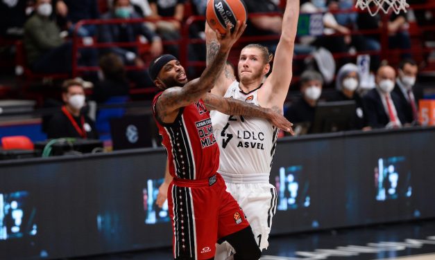 Milano vince di corto muso (80-81) contro l’Asvel Villeurbane e si concede il lusso di sognare il terzo posto