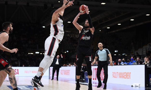Virtus Bologna alla ricerca del bis in gara 2 contro Tortona