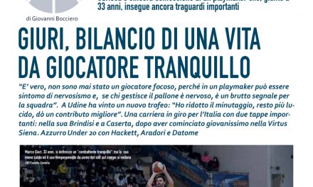 BM 81: Marco Giuri, bilancio di una vita da giocatore tranquillo