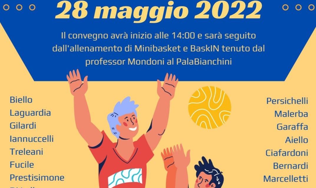 Convegno INBasket sulla pallacanestro come strumento di inclusività