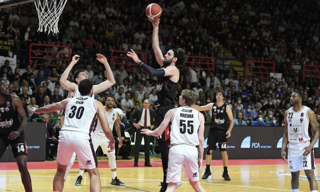 Playoff, semifinali, gara 3: la Virtus Bologna doma Tortona 69-77 a Casale e stacca il pass per la finale