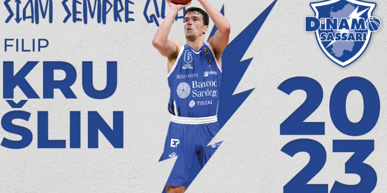 Sassari, rinnovo per Filip Kruslin