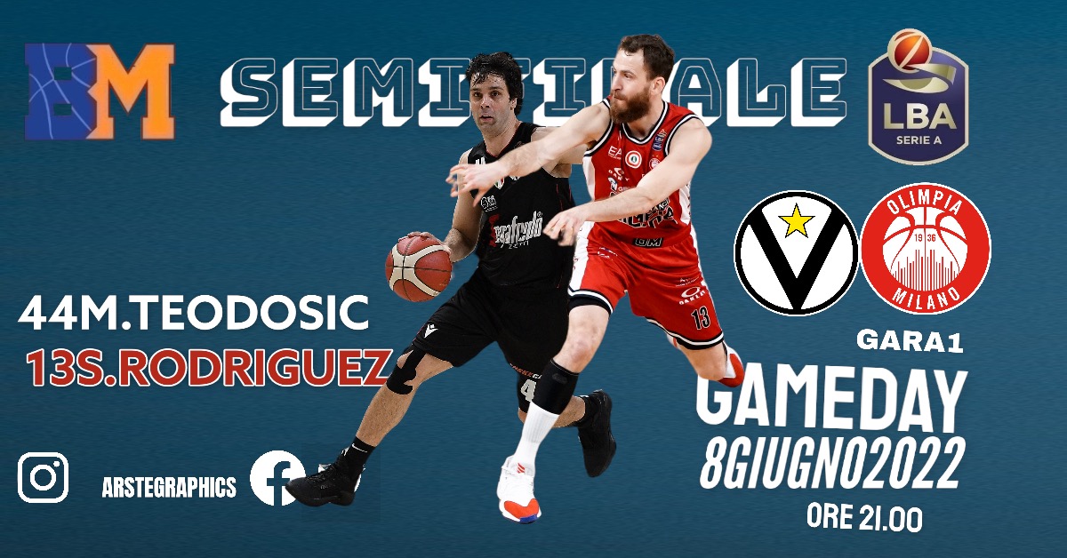 Il GameDay di BM: Milano vuole la rivincita, la Virtus cerca la conferma. Sfida in cabina di regia Teodosic-Rodriguez