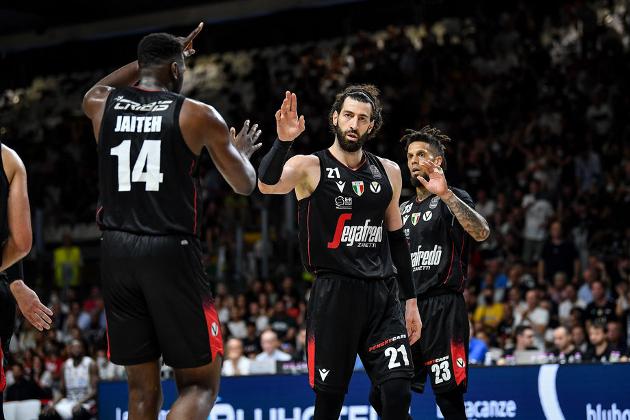 Virtus Bologna, nel successo di gara 5 nuovo record societario in finale per percentuale di realizzazione da due punti (70%)