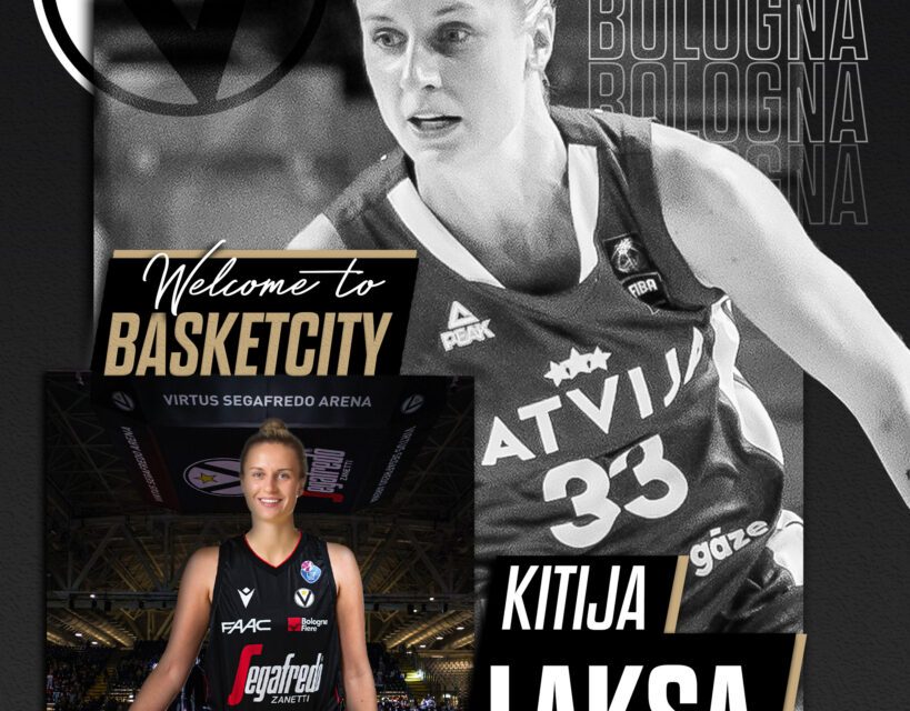 Virtus Bologna, ingaggiata Kitija Laksa
