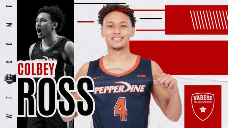 Varese, ingaggiato Colbey Ross