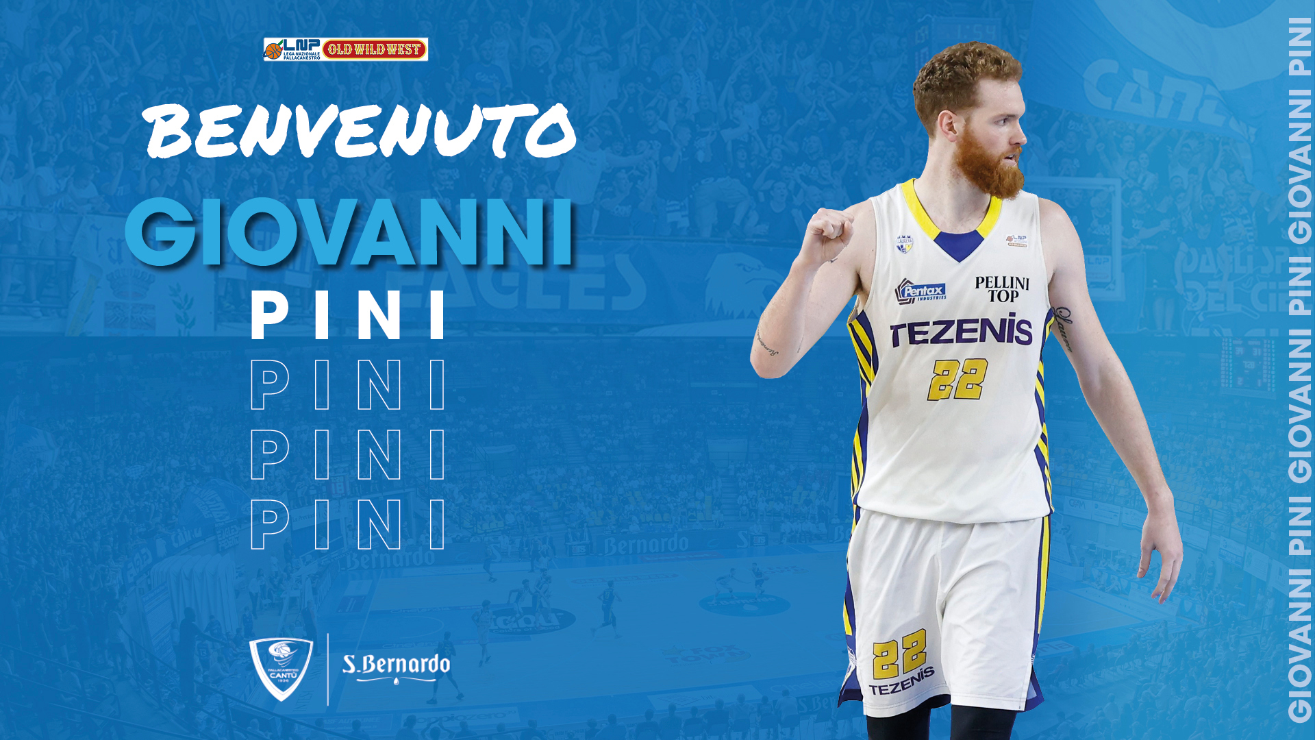 Cantù, firmato Giovanni Pini Basket Magazine