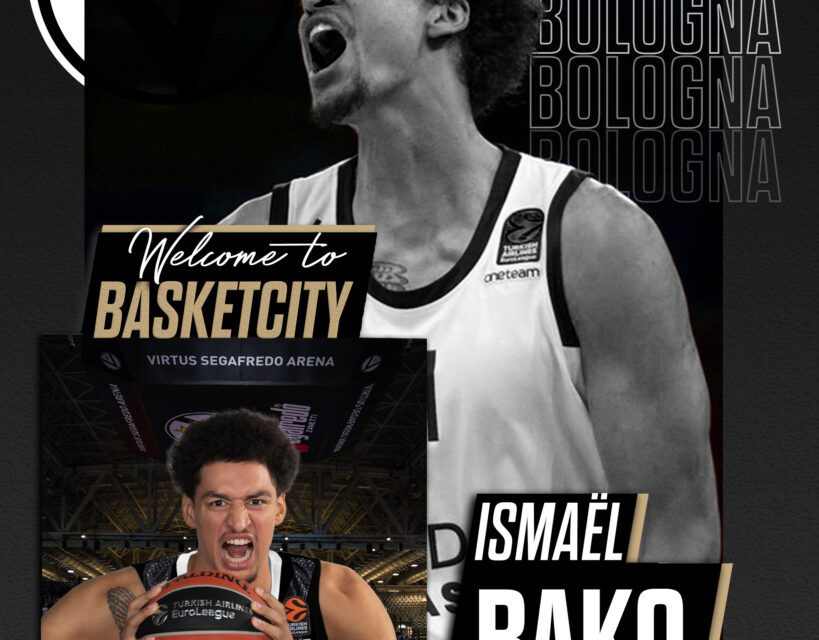 Virtus Bologna, due colpi in un giorno: ecco Ismael Bako