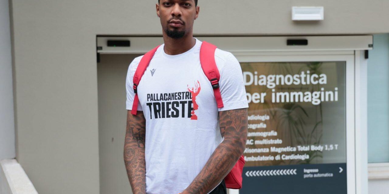 Trieste, Fayne: “Il coach mi ha chiesto il massimo ed è quello che darò”