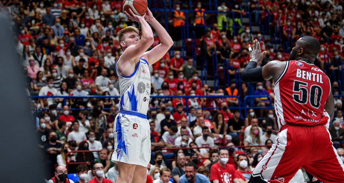 Sassari, si ferma Kaspar Treier in Nazionale: frattura del gomito e sarà necessaria l’operazione