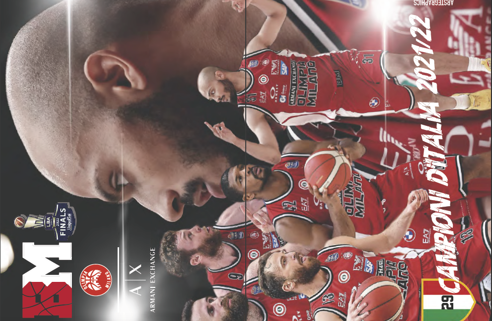 BM83 – Il poster speciale che celebra lo scudetto dell’Olimpia Milano