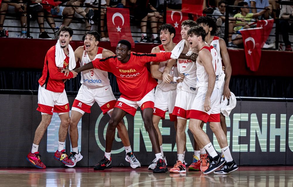 Europeo U18M: L’Italia lotta per 30′ ma poi cede alla forza della Spagna