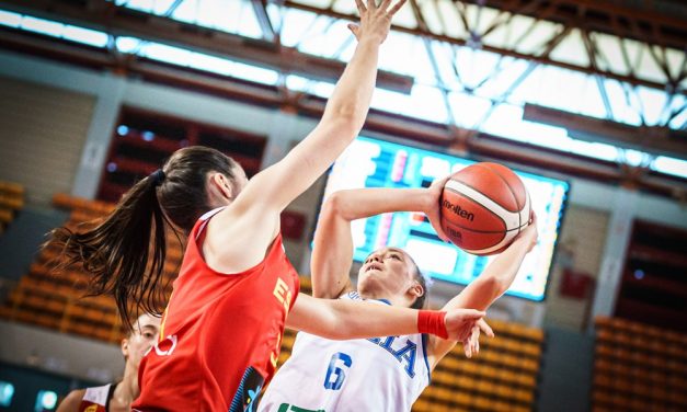 Europeo U18F: L’Italia perde allo scadere con la Spagna