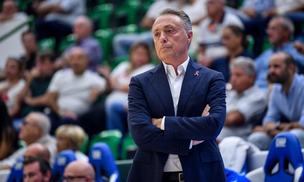 BM Post Match/ Sassari-Trento – Bucchi: “Vittoria fondamentale dal punto di vista mentale”. Molin: “Non siamo riusciti a pareggiare il loro impatto”