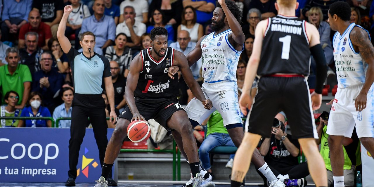 BM on LBA/ La Virtus esce alla distanza e completa una settimana da sogno: Sassari perde 74-69 – di Eugenio Petrillo