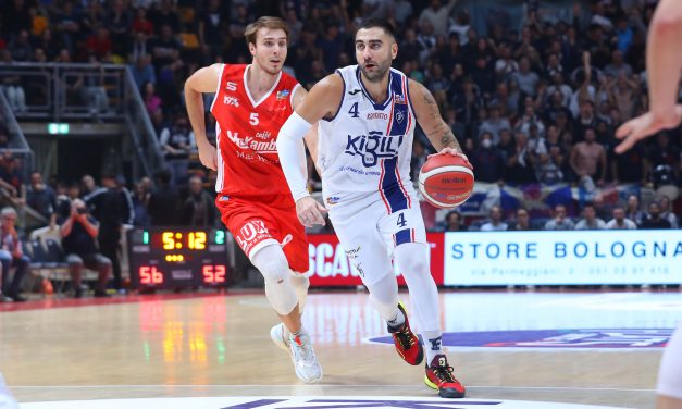 BM ON A2/FORTITUDO-CHIETI, LE PAGELLE: FORTITUDO, FINALMENTE ARADORI! VRANKIC-JACKSON TENGONO IN VITA CHIETI, MA NON BASTA.