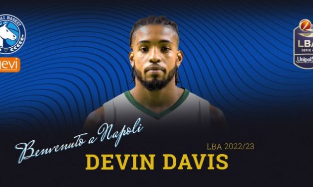 BM ON LBA / Davis a Napoli, ora è ufficiale. Coach Buscaglia: caratteristiche ideali per la nostra chimica di squadra