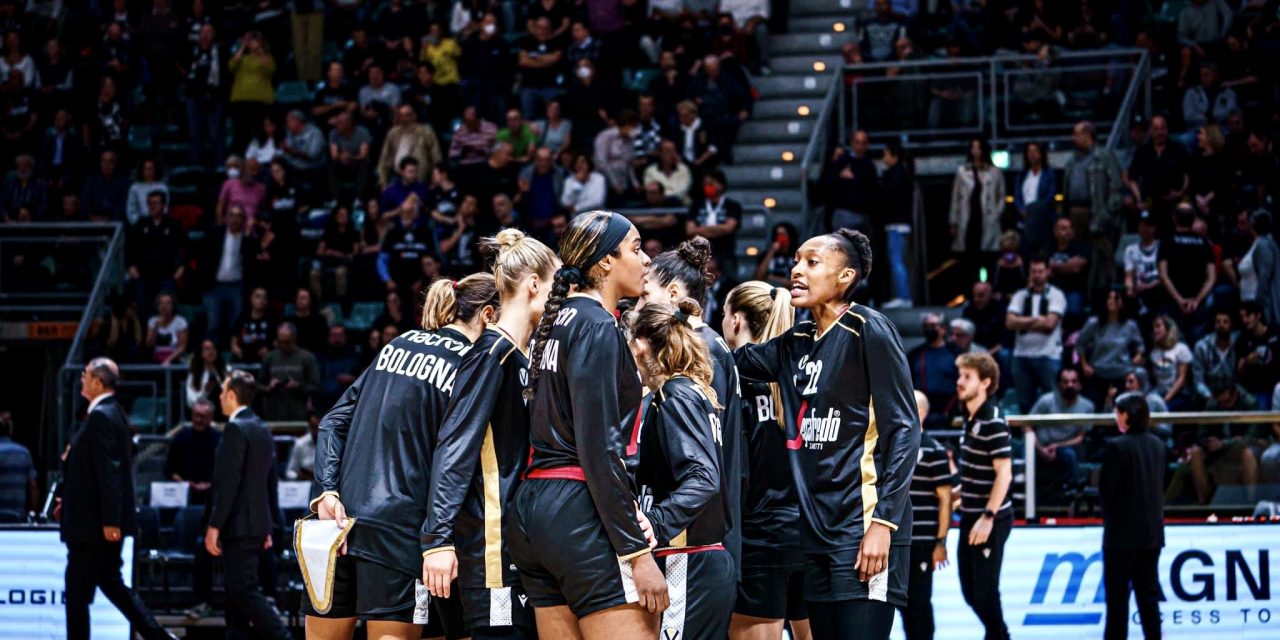 PER LA PRIMA VOLTA NELLA SUA GIOVANE STORIA LA VIRTUS FEMMINILE E’ PRIMA IN CLASSIFICA. MA QUANTA FATICA BATTERE UN VALOROSO CAMPOBASSO – di Maurizio Roveri