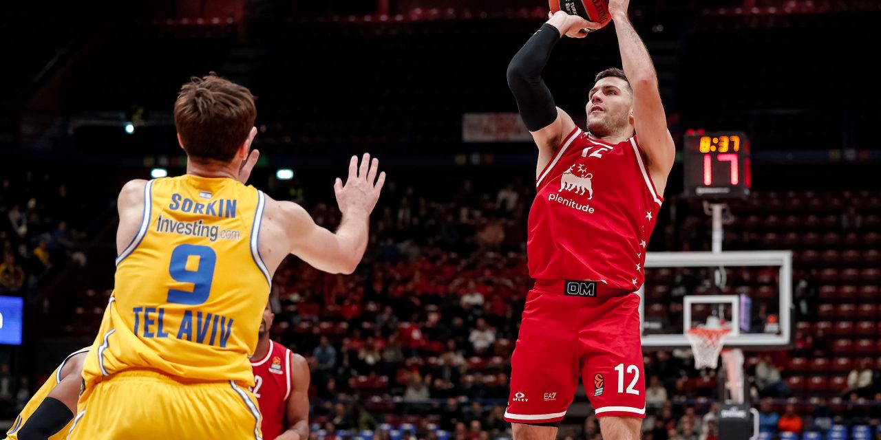BM DA EUROLEAGUE/ OLIMPIA IL TUNNEL SI ALLUNGA,NON BASTA UN OTTIMO BARON, IL MACCABI SI GODE BROWN. LE PAGELLE- DI MATTEO BRIOLINI