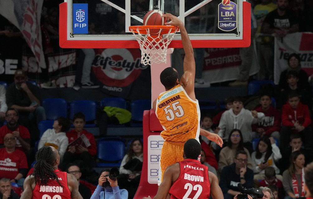 BM ON LBA / 101 VOLTE PESARO CONTRO VARESE CHE AFFONDA DEFINITIVAMENTE, CON LA TRIPLA DI CHEATHAM, IN UN FINALE THRILLER – DI ANTONIO CATALANO