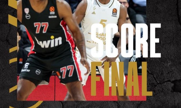 BM DA Euroleague/ il big match: l’Olympiakos crolla nella ripresa, Noua con una tripla a 0.3 dalla sirena regala il successo all’Asvel Villeurbane (77-75) – di Valerio Laurenti