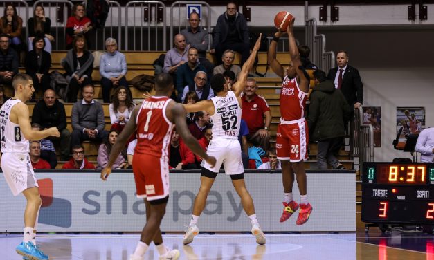 BM ON LBA/ Bartley, Spencer e Ruzzier trascinano Trieste, la rimonta di Trento si ferma sul tiro di Atkins (74-68) – di Massimo Furlani