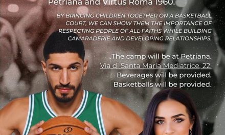 Domani si terrà alla Petriana lo Unity Basketball Camp: organizzato dall’ex NBA Enes Kanter Freedom per testimoniare la forza del basket contro le barriere religiose