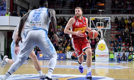 Pesaro, Charalampoupolos: “Il segreto di questa VL? Il coaching staff che prepara davvero bene le partite”