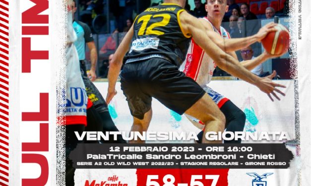 BM ON A2/ Sulla sirena esulta la Caffè Mokambo Chieti!! Thornton e Davis tradiscono una brutta Fortitudo Bologna – di Matteo Cuppi