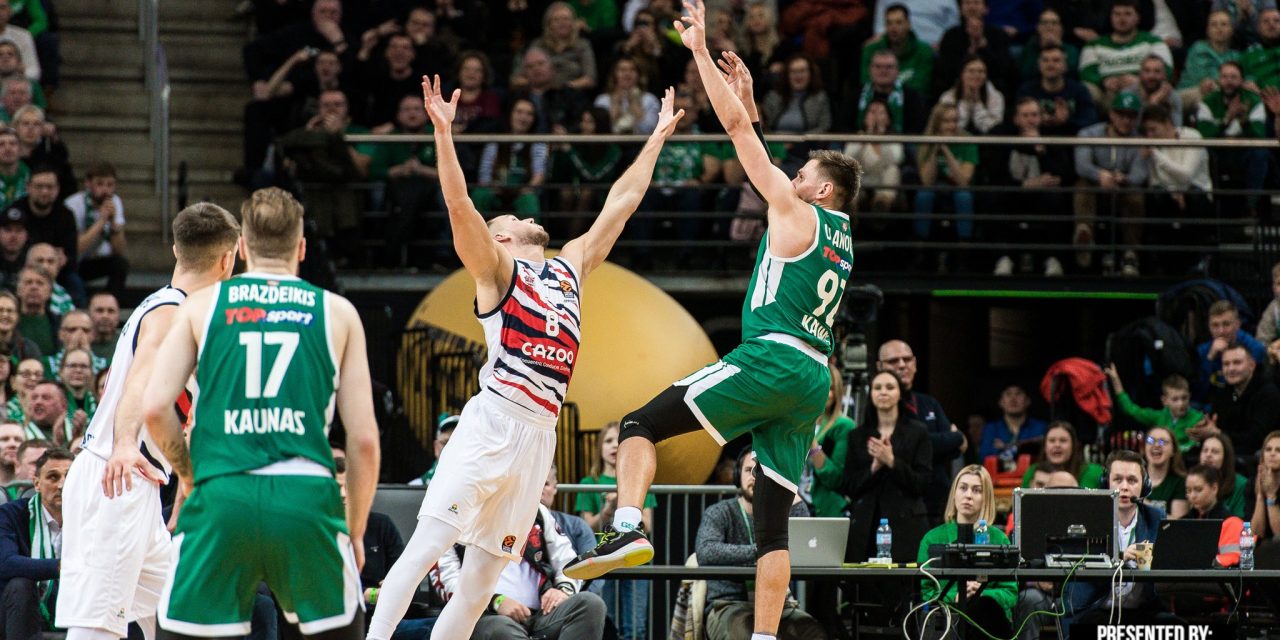 BM DA Euroleague/ il big match: lo Zalgiris Kaunas la spunta nel finale, il Baskonia va ko 79-75 alla Zalgirio Arena – di Valerio Laurenti