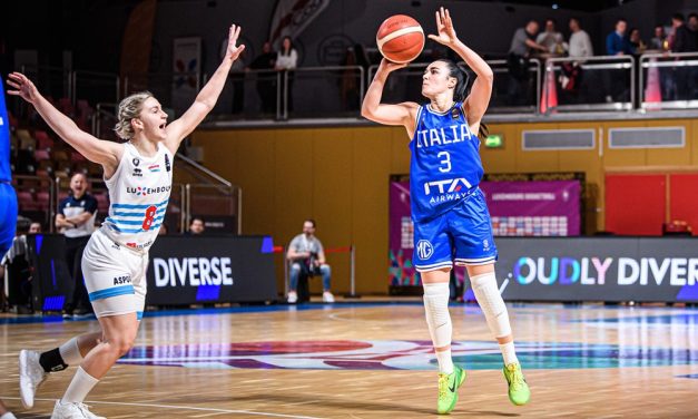 FIBA WOMEN’S EUROBASKET QUALIFIERS – ITALIA SUL VELLUTO IN LUSSEMBURGO: (101-59) +58 – DI CHIARA MORBIO